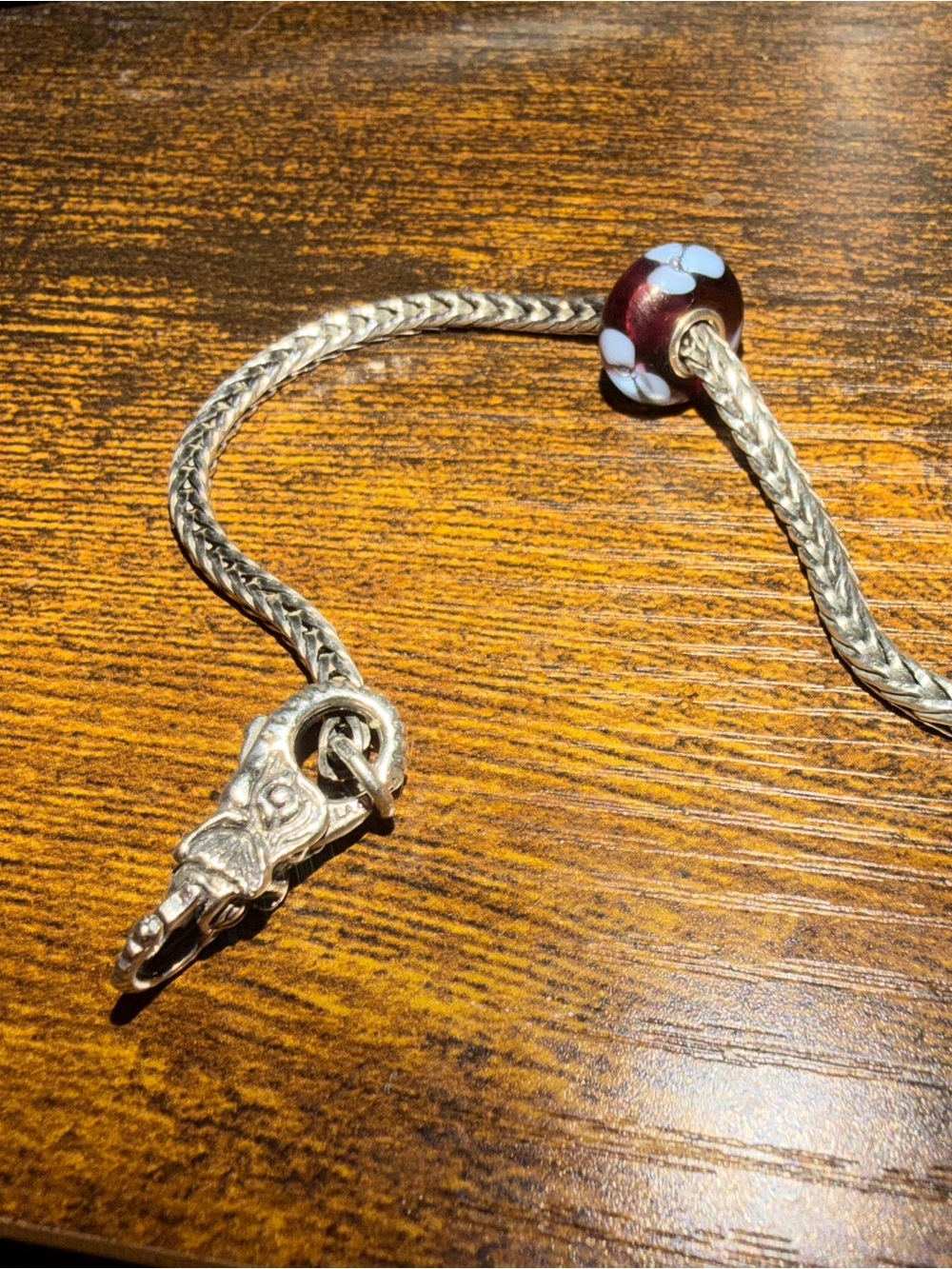 Trollbeads Starter Bracelet with Elephant Clasp.